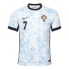 Camisola Portugal Ronaldo 7 Homen Equipamento 2ª Euro 2024